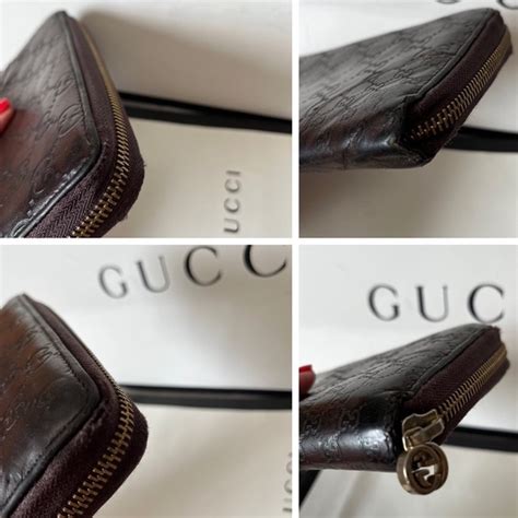 gucci zipper long wallet|Gucci guccissima wallet.